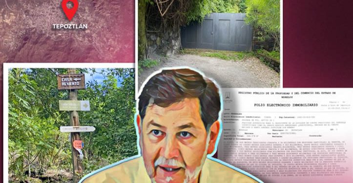 Casa de Tepoz: Noroña habita en predio irregular | MCCI