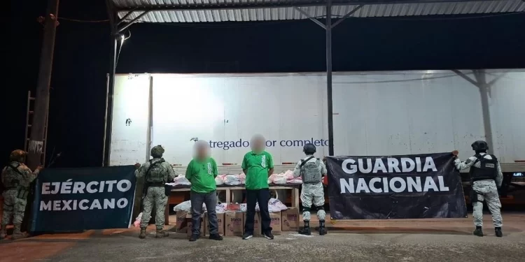 Defensa decomisa 250 kilogramos de metanfetamina y 5 de fentanilo en Sonora