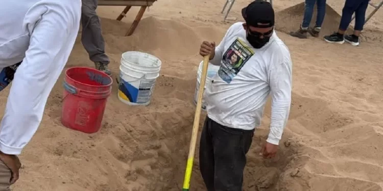 Encuentran 5 fosas con restos humanos en San Luis Río Colorado