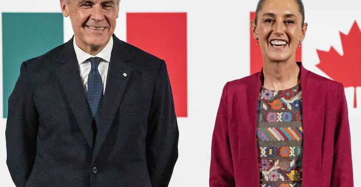 Sheinbaum y Carney cierran filas de cara a las negociaciones del TMEC con Trump