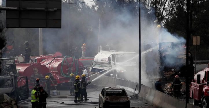 Muere chofer de pipa que explotó en Iztapalapa; suman ya 19 muertos