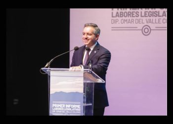 Rinde Omar del Valle Colosio su Primer Informe de Labores Legislativas