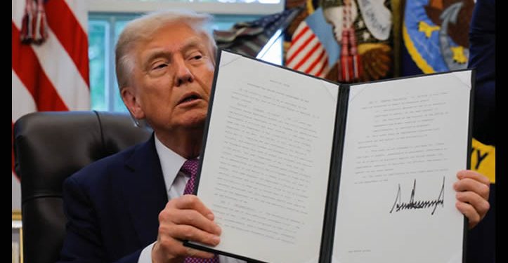 Trump: Departamento de Guerra envía ‘un mensaje de fuerza’