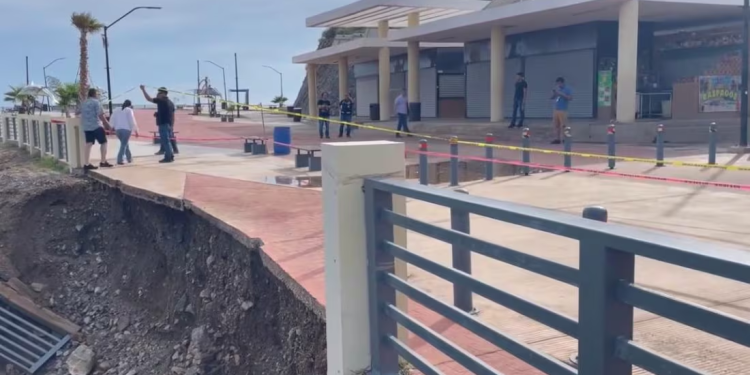 Tormenta azota San Carlos Nuevo Guaymas, en Sonora; reportan daños materiales