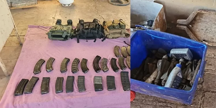 Aseguran Arsenal y Capturan a Ocho Presuntos Integrantes de Grupo Criminal en Rosario Tesopaco