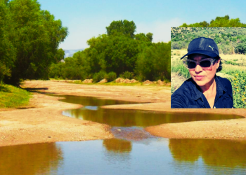 Amenazan a defensora del Río Sonora. María Auxiliadora contra el Plan Hidráulico del gobierno