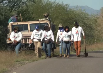 Familias y Colectivo Participan en Jornada de Búsqueda en Predio de Carretera 26 en Hermosillo