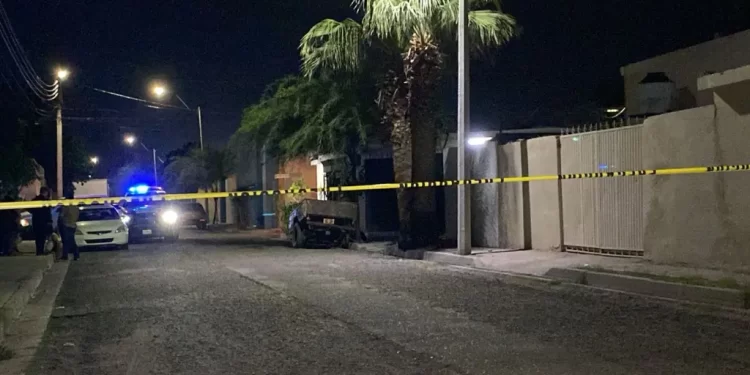 Muere Joven Agredido a Balazos en Colonia Ley 57 en Hermosillo; Responsables Huyeron