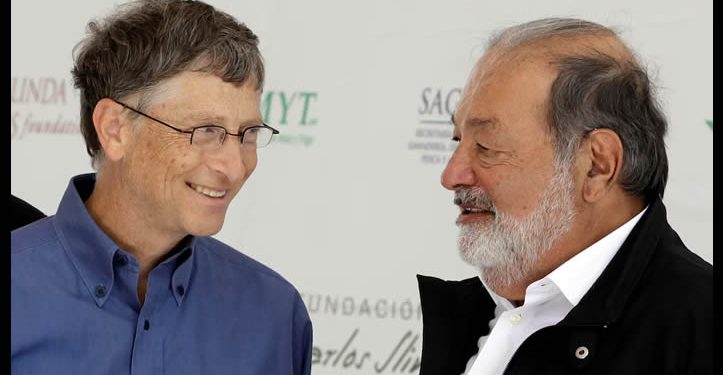 Carlos Slim supera a Bill Gates en el ranking mundial de fortunas