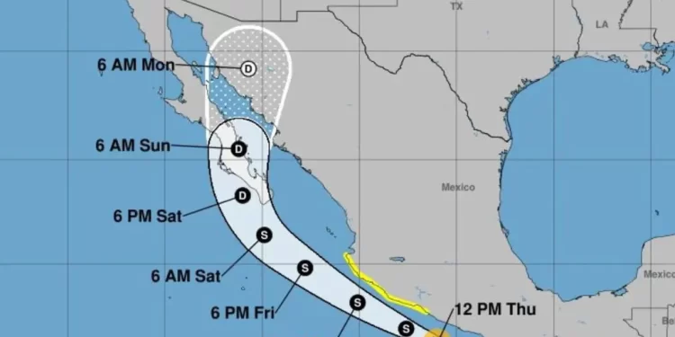 Tormenta Tropical Raymond: Pronostican Lluvias en Sonora ¿Cómo Afectará?