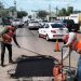 Refuerza Gobierno de Hermosillo labores de bacheo en distintas colonias