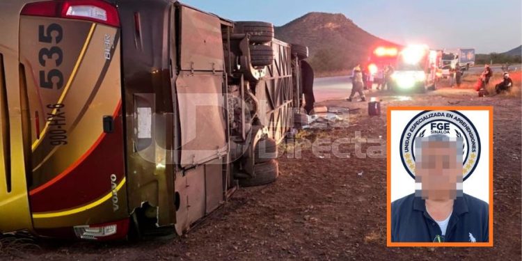 Detienen en Guamúchil a chofer del autobús Tufesa accidentado en Sonora