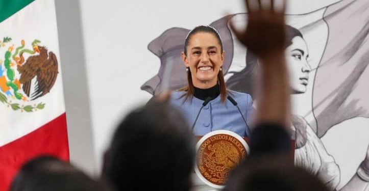 Claudia se mantiene en 60 puntos de apoyo y es la líder con mejor imagen de México