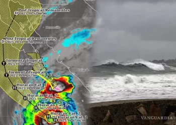 ¡Alerta en el Pacífico!… Priscila toma fuerza de huracán 2 y cambia trayectoria; se dirige a Sonora