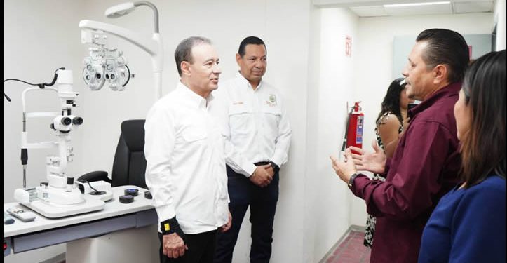 Beneficia Durazo a más de 87 mil derechohabientes de Isssteson con Clínica de Oftalmología en Hermosillo