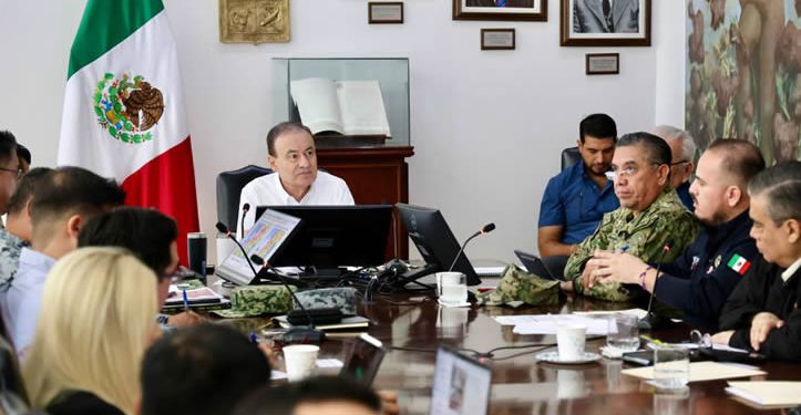 Instala Gobierno de Sonora Comité de Operaciones de Emergencia y despliega acciones preventivas por lluvias