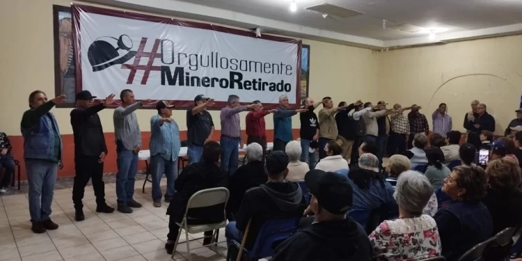 Asume en Sonora Sergio Vásquez como presidente de la Asociación de Mineros Retirados