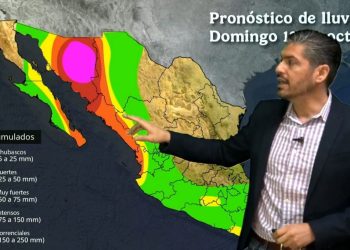 Raymond azotará a Sonora con tormentas de hasta 250 milímetros el domingo 12 de octubre