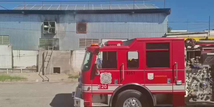 Conato de Incendio en Tortillería en Colonia Villa de Seris Moviliza a Bomberos en Hermosillo