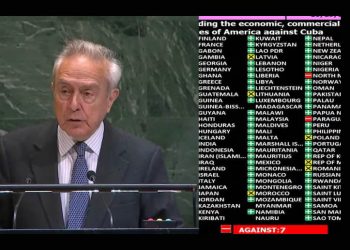 México reafirma su postura ante la ONU: apoyo total al fin del bloqueo económico de EU a cuba