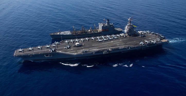 EE.UU. despliega el portaaviones Gerald Ford en el Caribe