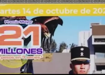 Cae en Ciudad Obregón el Premio Mayor del Sorteo 3988 de la Lotería Nacional