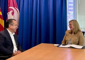 Destaca Astiazaran virtudes de Hermosillo como polo de inversión ante empresarios y alcaldesa de Phoenix