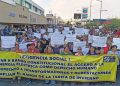 Marchan 8 mil personas en Sonora para exigir a CFE mejorar el servicio