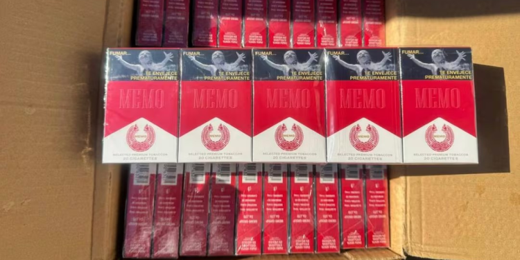 IMPI decomisa casi 5 millones de cigarros pirata en aduana de Sonora; valor de incautación asciende a 7.5 mdp