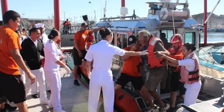 Cae tractocamión con droga en el Puesto Militar “Cucapah”, hay 2 detenidos