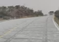 Cae Primera Nevada de la Temporada en Carretera Agua Prieta – Esqueda