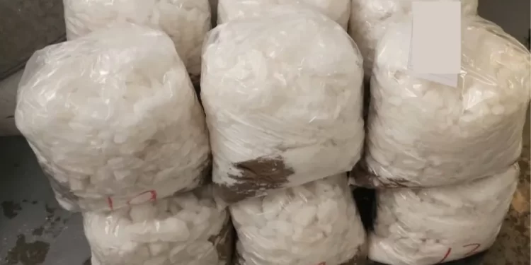 Cerca de Media Tonelada de Metanfetamina Fue Asegurada en San Luis Río Colorado