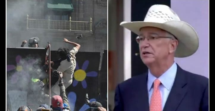 Salinas Pliego escala pleito contra 4T y ahora critica la “brutal represión” en la marcha del sábado