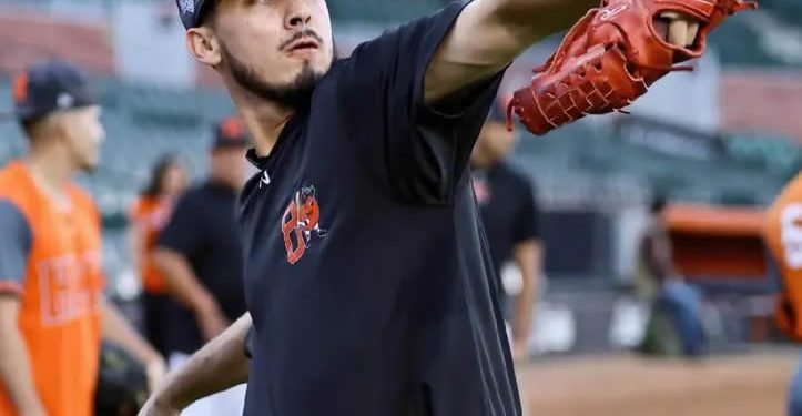 Alan Rangel reporta con Naranjeros tras debutar en Grandes Ligas