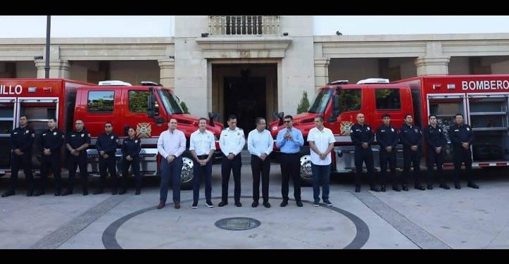 Refuerza Gobierno Municipal Departamento de Bomberos de Hermosillo con 4 nuevas unidades