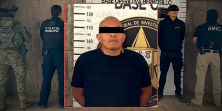 Detienen en Sonora a David “N” alias el “El Monstruo” o “El Diablo”; era objetivo criminal prioritario en el estado