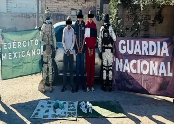 Aseguran mil 590 dosis de cocaína y metanfetamina en Sonora; hay 3 detenidos