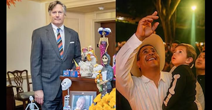 Embajador de EEUU en México ofrece cooperación para erradicar el crimen organizado tras ataque a Carlos Manzo