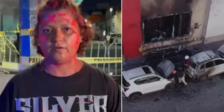 Así Vivieron Comerciantes el Incendio en Tienda de Conveniencia en Centro de Hermosillo, Sonora