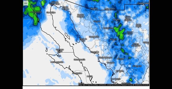 Sonora se Prepara para un Desplome de Temperatura y Alerta por Nieve