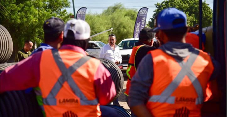 Con introducción de nuevos colectores avanza solución a problemas en red de alcantarillado y agua potable en Cajeme
