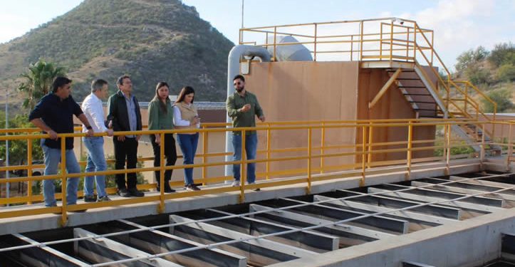 Supervisan legisladores y funcionarios de gobierno la planta potabilizadora en Hermosillo