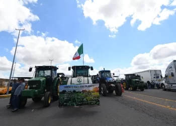 Última protesta de productores sinaloenses en Sonora; si no hay solución, no sembrarán maíz