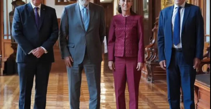 Slim ve buenas señales en la economía: Sheinbaum