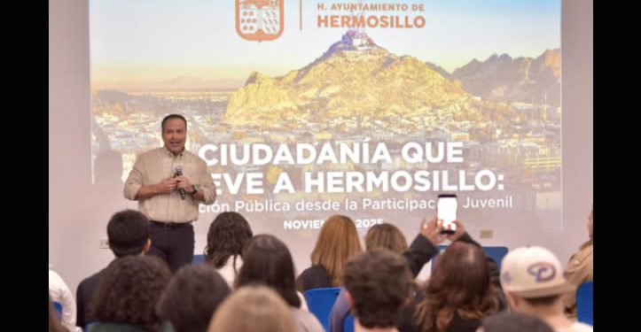 Convoca Toño Astiazarán a la participación juvenil para mejorar e innovar juntos a Hermosillo
