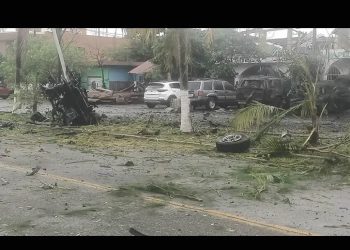 FGR investiga como acto terrorista el estallido de coche bomba en Michoacán