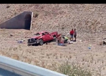 Fatal accidente deja una mujer sin vida al norte de Guaymas