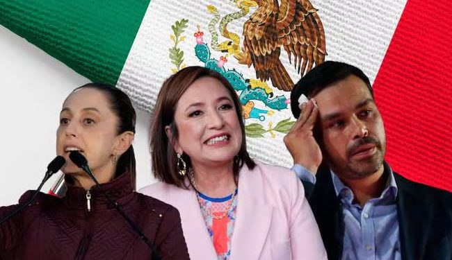 Llegan a segundo debate sin cambios: Sheinbaum, 49%; Xóchitl, con 32%