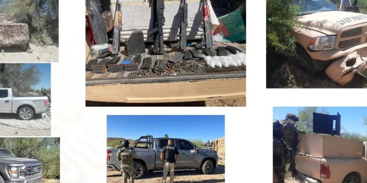 Detienen a 21 presuntos delincuentes tras operativos en Sonoras; rescatan personas retenidas