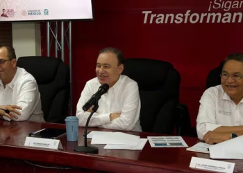 Alfonso Durazo da seguimiento a la construcción de un hospital IMSS-Bienestar en San Luis Río Colorado